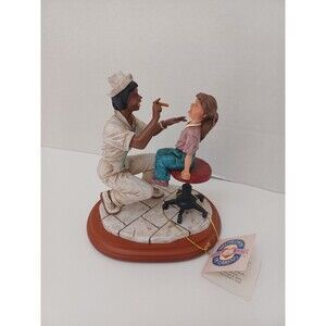 Vanmark - White Caps of Caring -Nurse Checking‎ Tonsil - 1998 Vintage HTF EUC